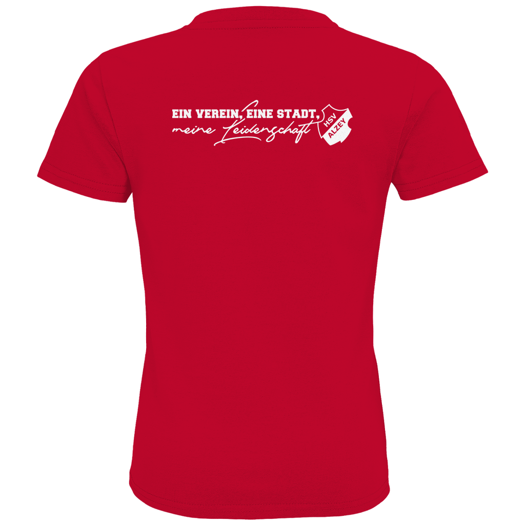 Kinder Premium Bio T-Shirt HSV Alzey Wappen