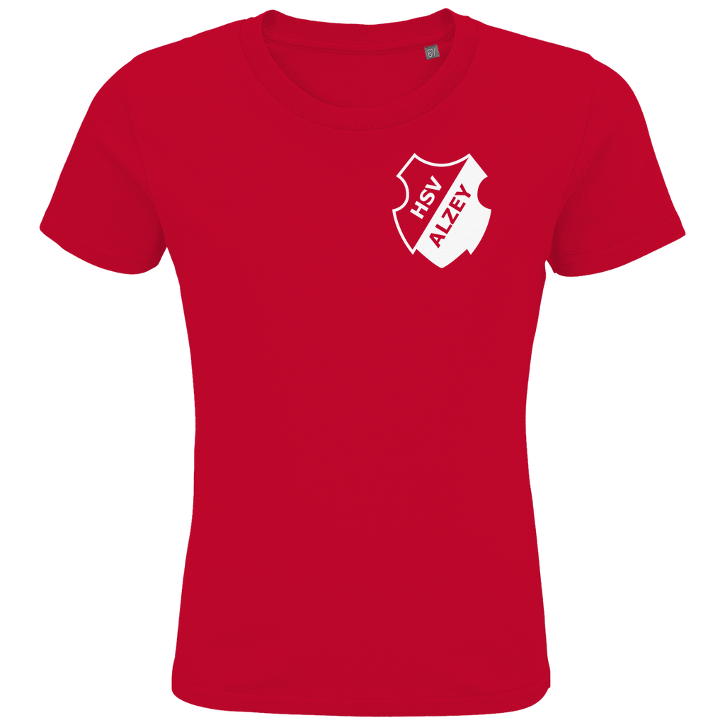 Kinder Premium Bio T-Shirt HSV Alzey Wappen