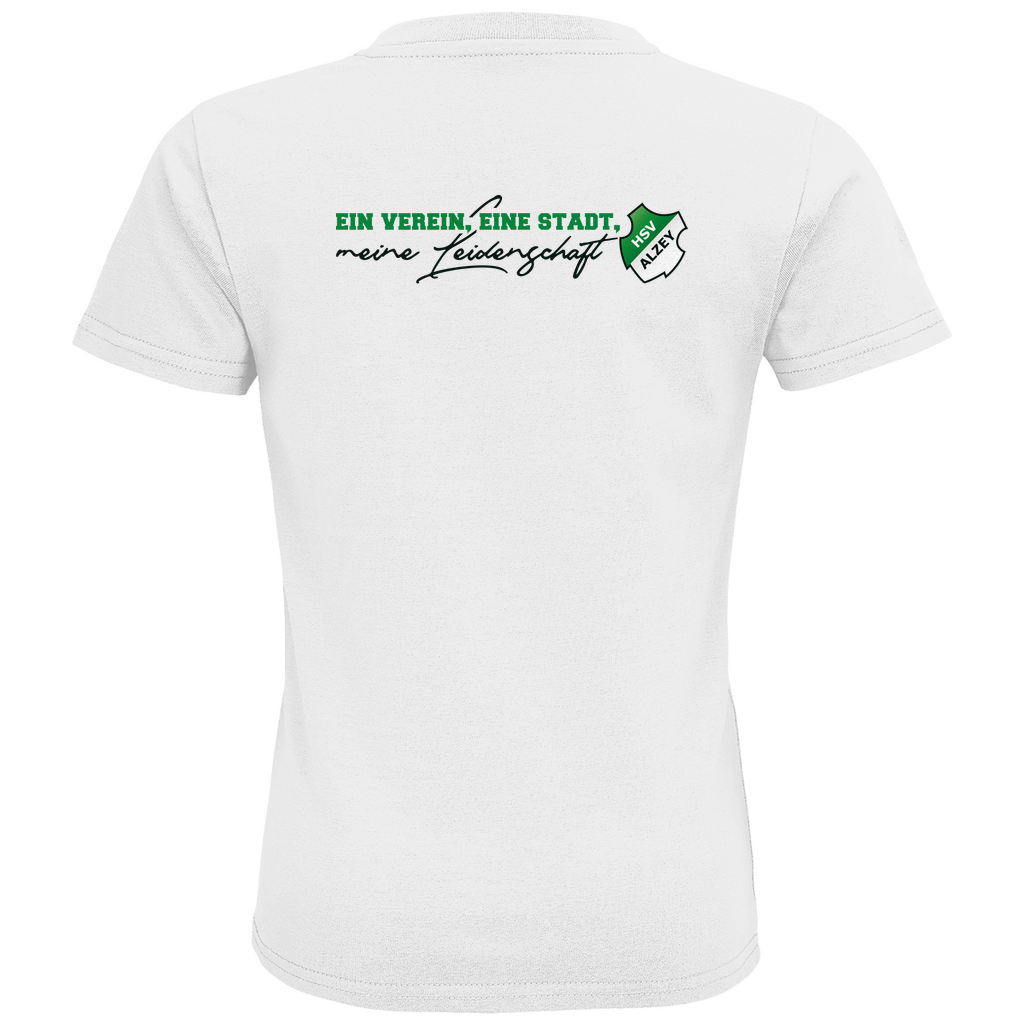 Kinder Premium Bio T-Shirt HSV Alzey Wappen