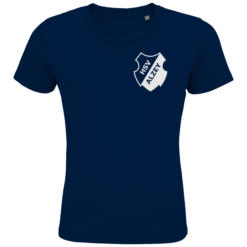 Kinder Premium Bio T-Shirt HSV Alzey Wappen + Rabatt