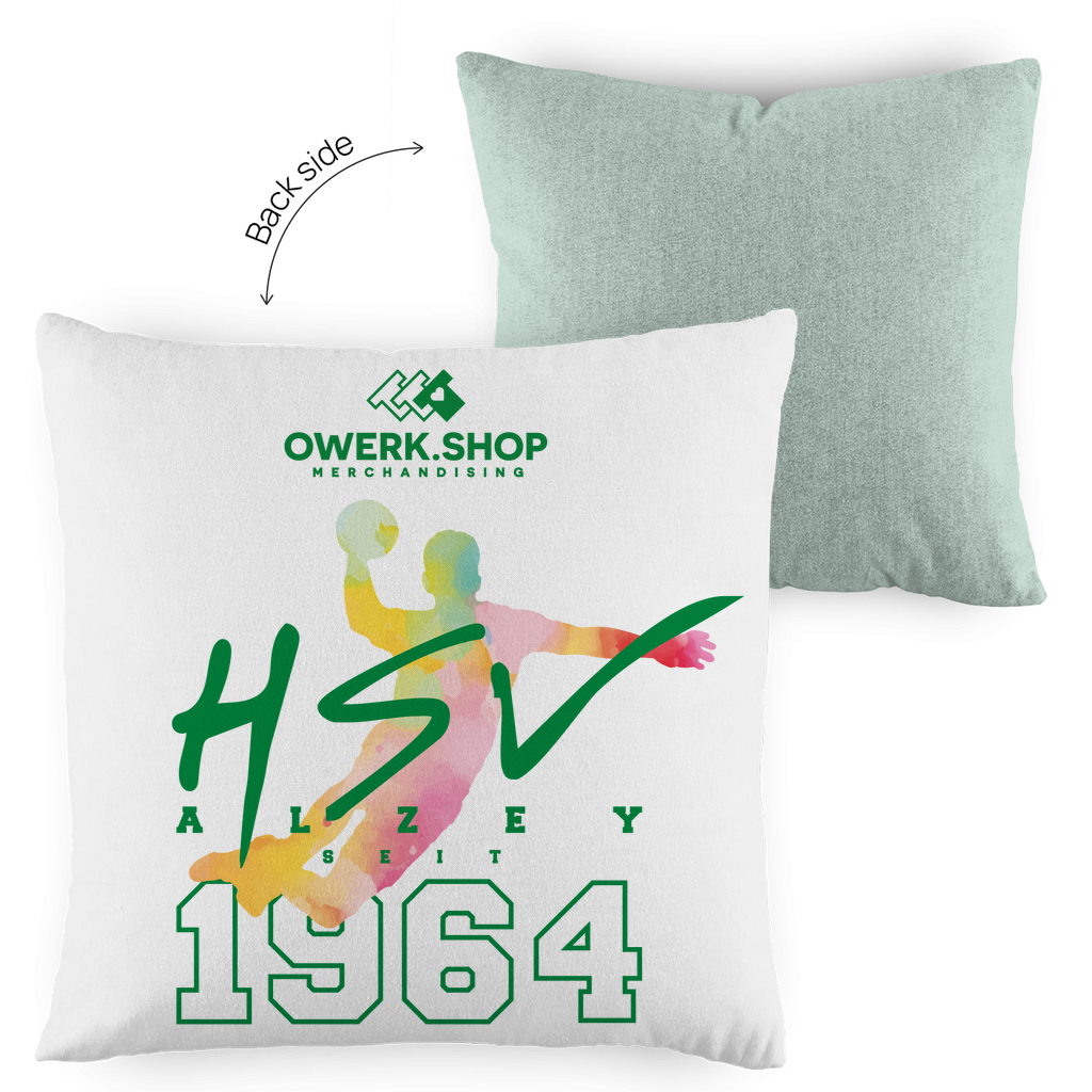 Kopfkissen zweifarbig HSV Alzey 1964 + Rabatt