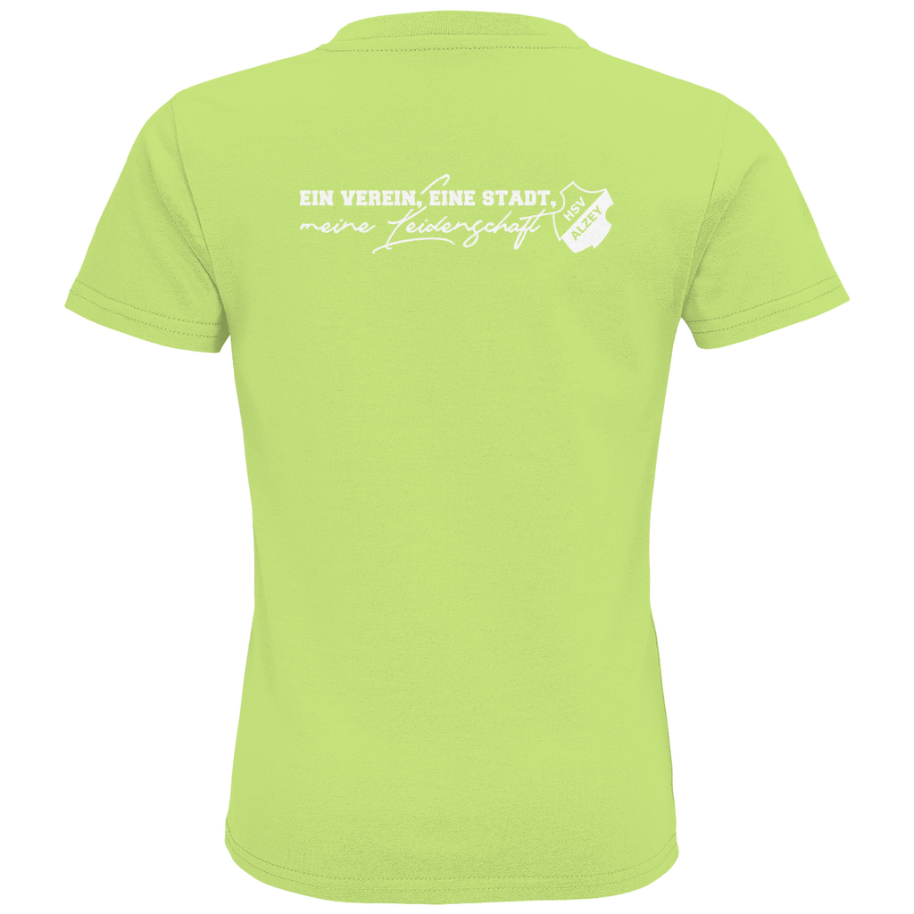 Kinder Premium Bio T-Shirt HSV Alzey Wappen