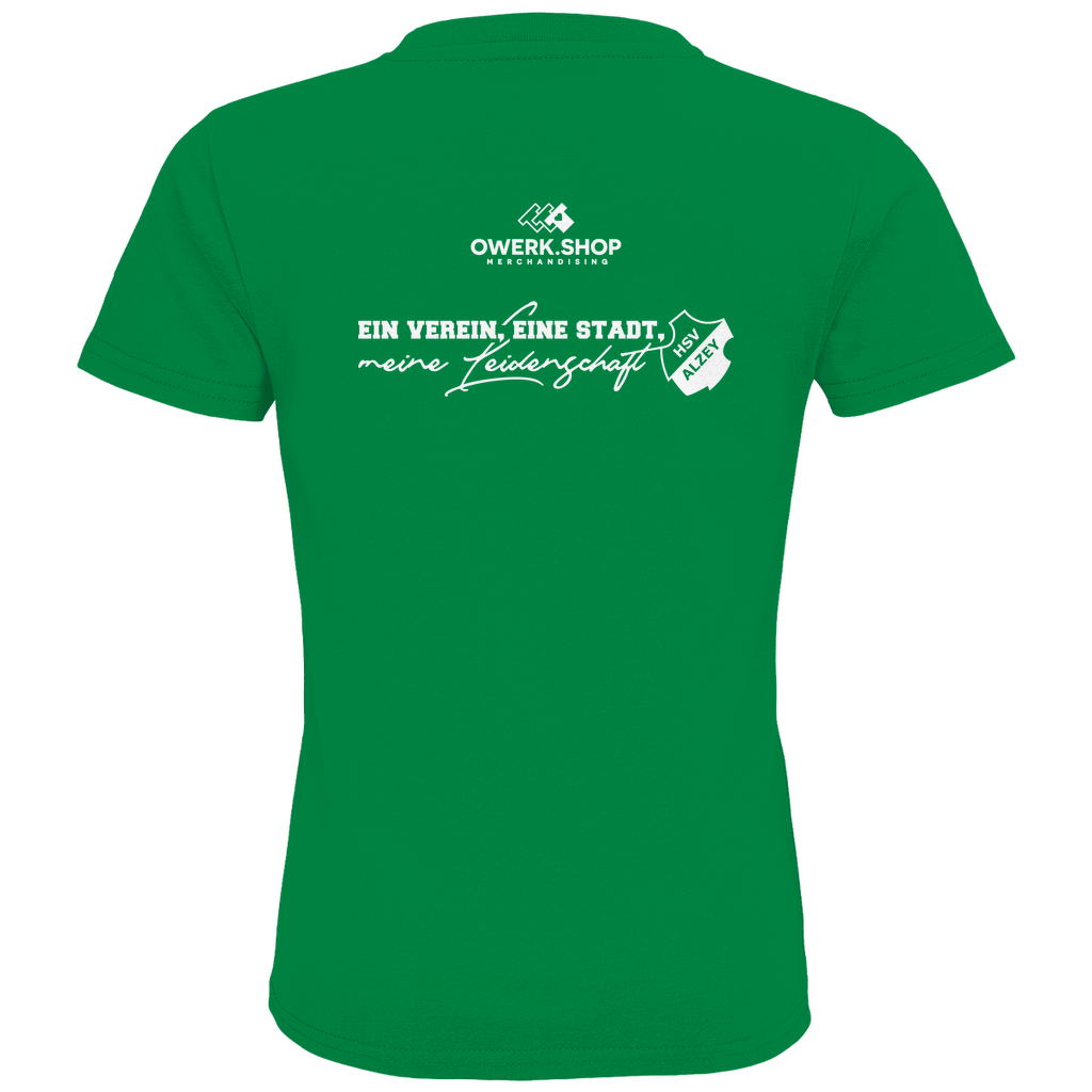 Kinder Premium Bio T-Shirt HSV Alzey Wappen + Rabatt