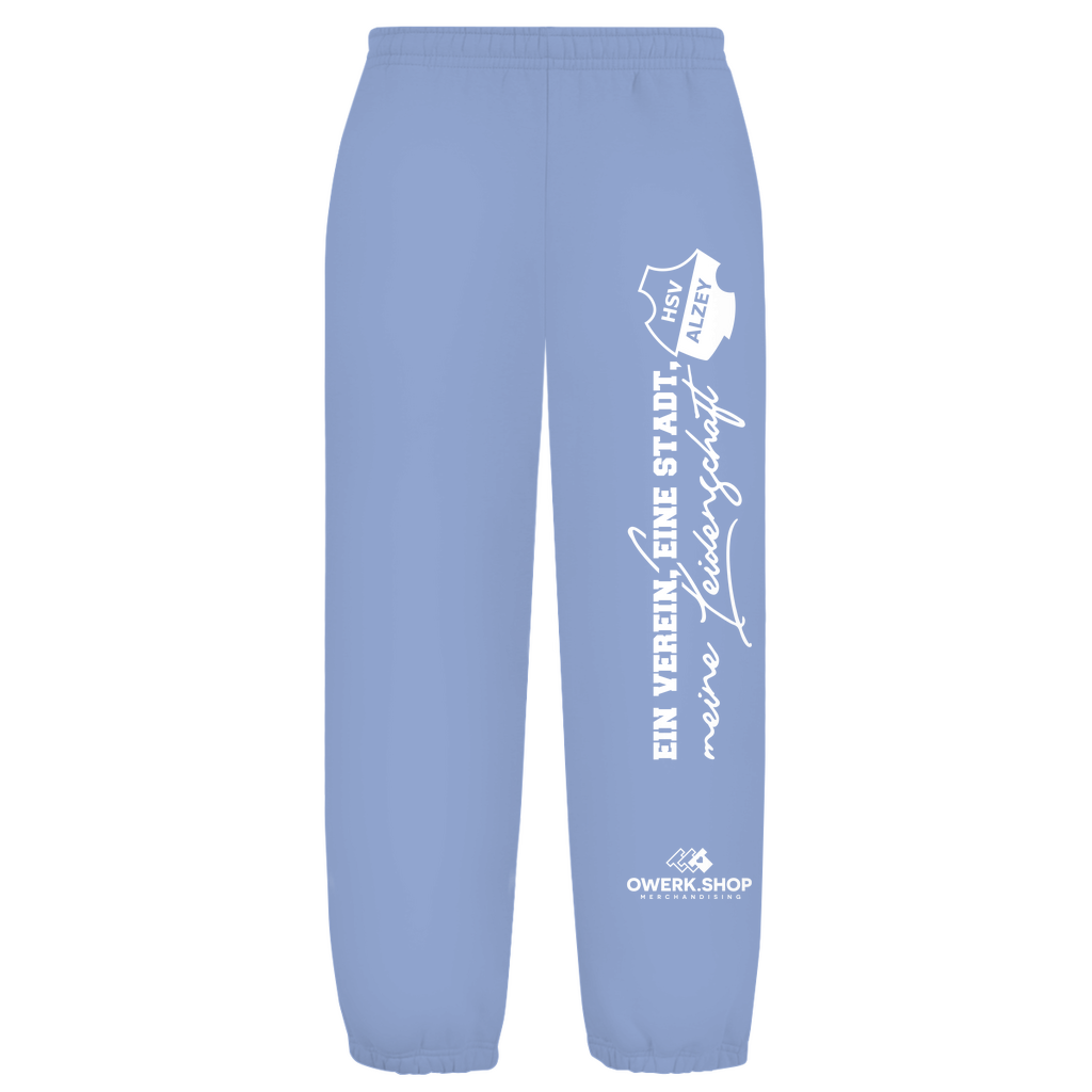 Oversize Fluffy Sweatpants Sweatpants HSV Wappen + Rabatt