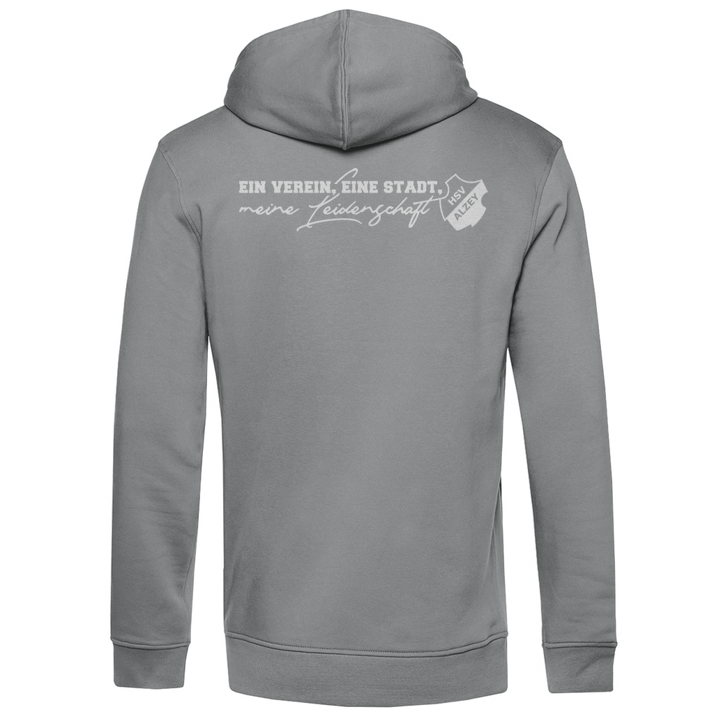 Herren Premium Bio Hoodie HSV Alzey Wappen