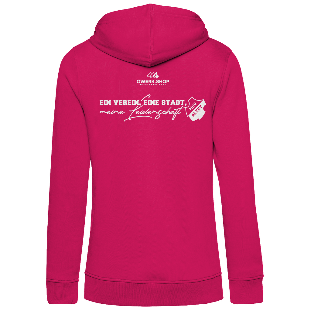 Damen Premium Bio Hoodie HSV Alzey + Rabatt