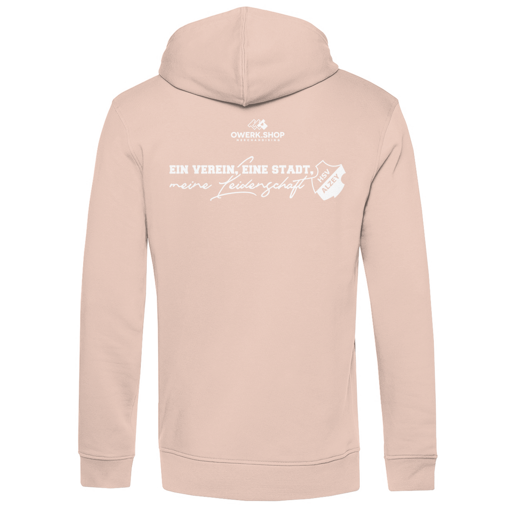 Herren Premium Bio Hoodie HSV Alzey Wappen + Rabatt