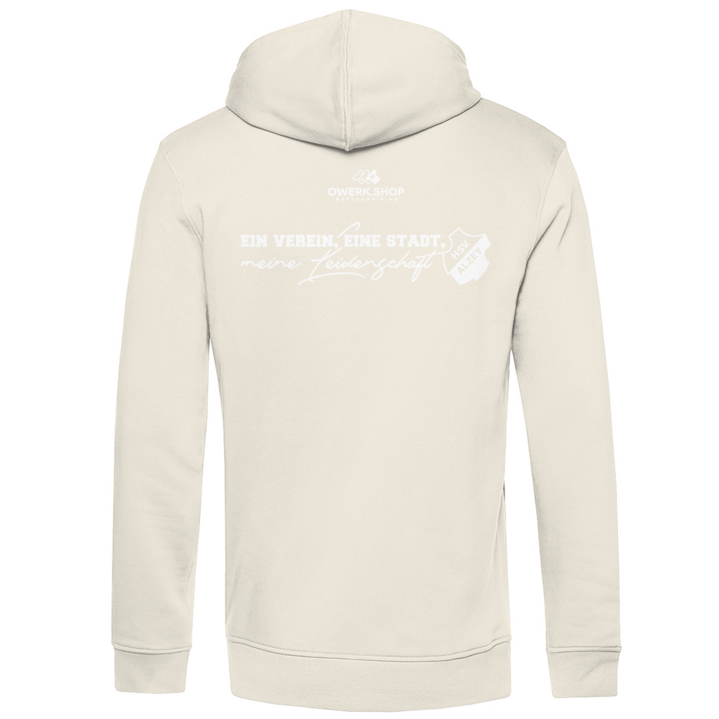 Herren Premium Bio Hoodie HSV Alzey Wappen + Rabatt