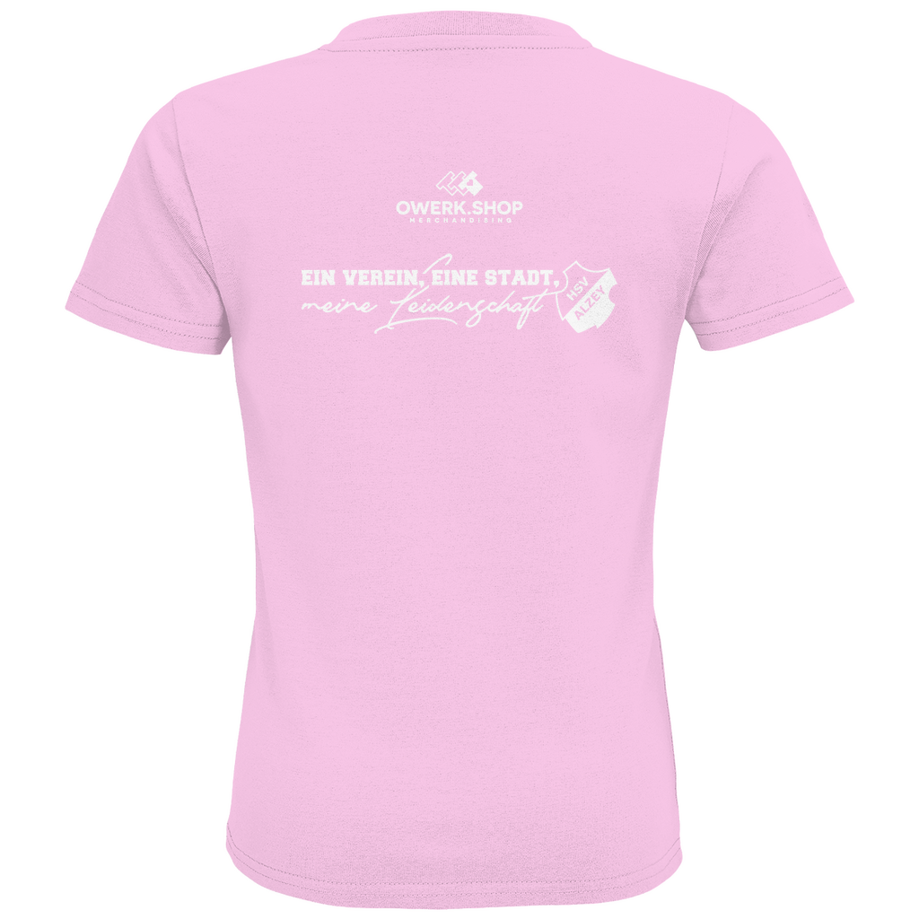 Kinder Premium Bio T-Shirt HSV Alzey Wappen + Rabatt
