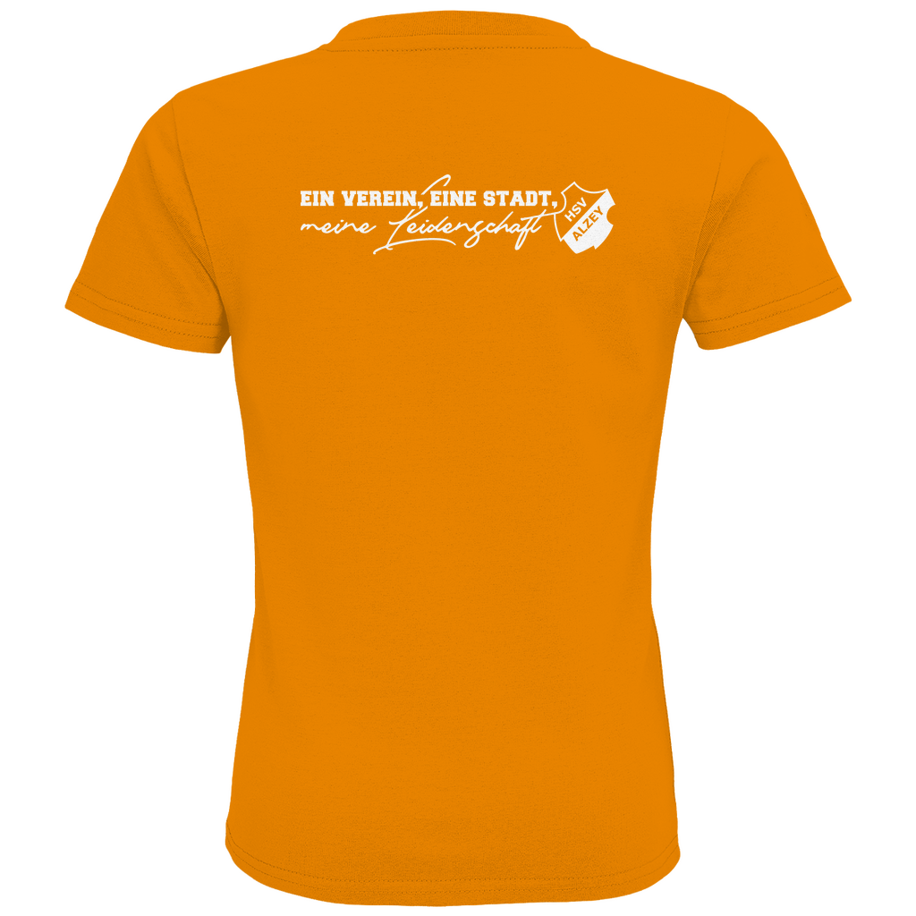 Kinder Premium Bio T-Shirt HSV Alzey Wappen