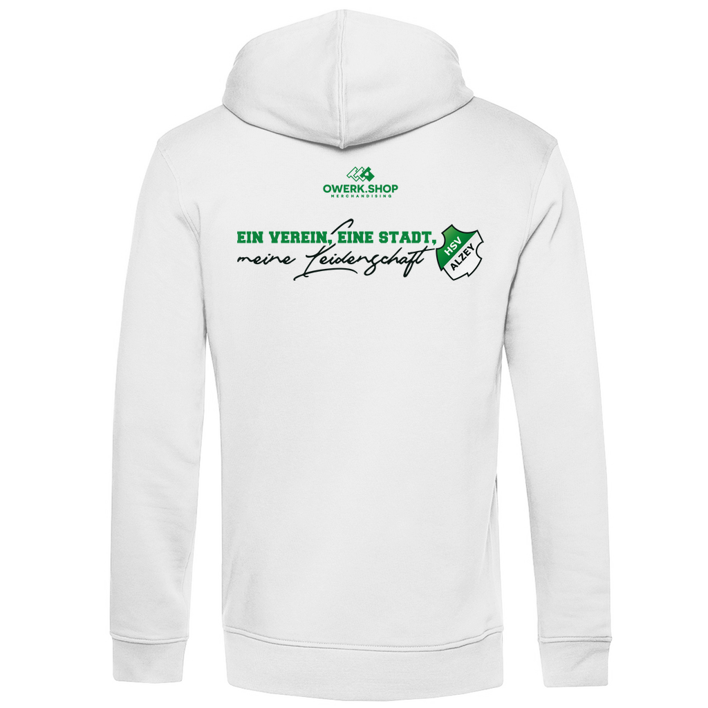 Herren Premium Bio Hoodie HSV Alzey Wappen + Rabatt