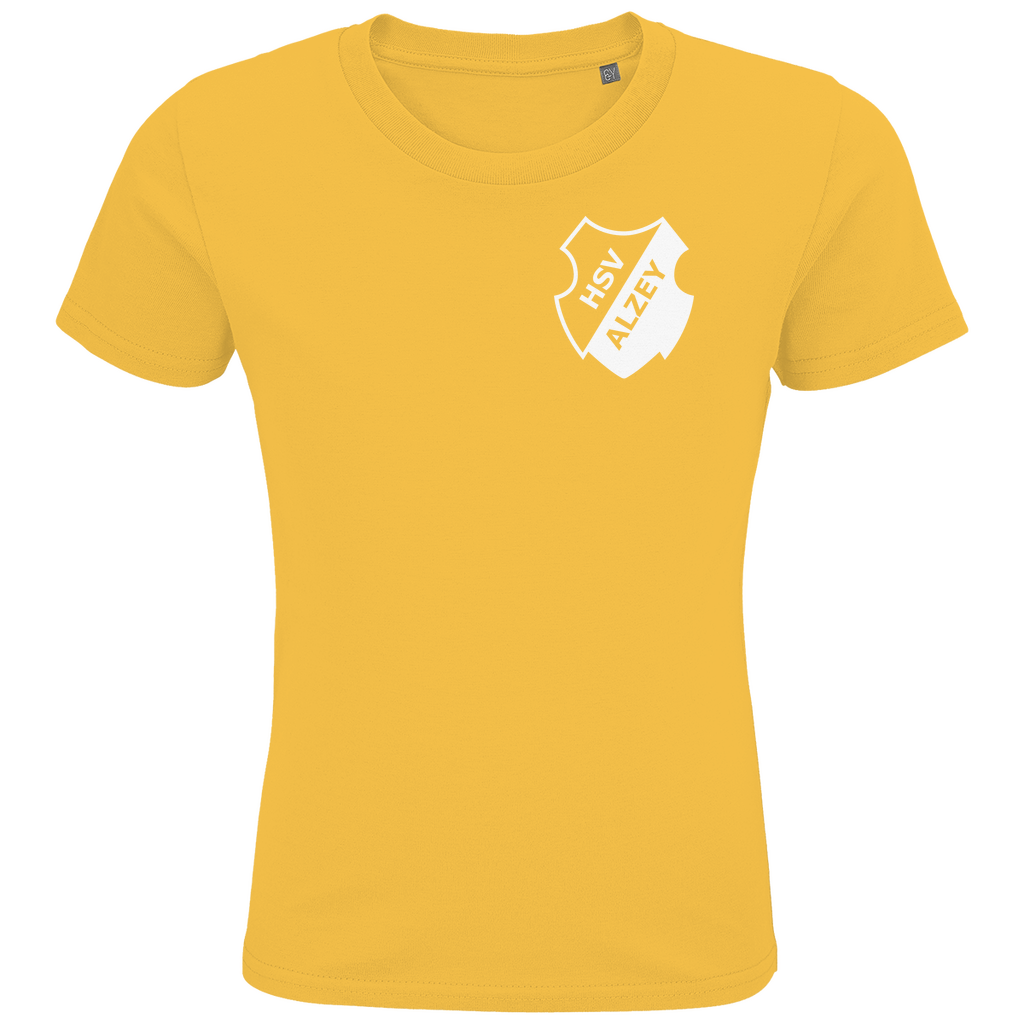 Kinder Premium Bio T-Shirt HSV Alzey Wappen + Rabatt