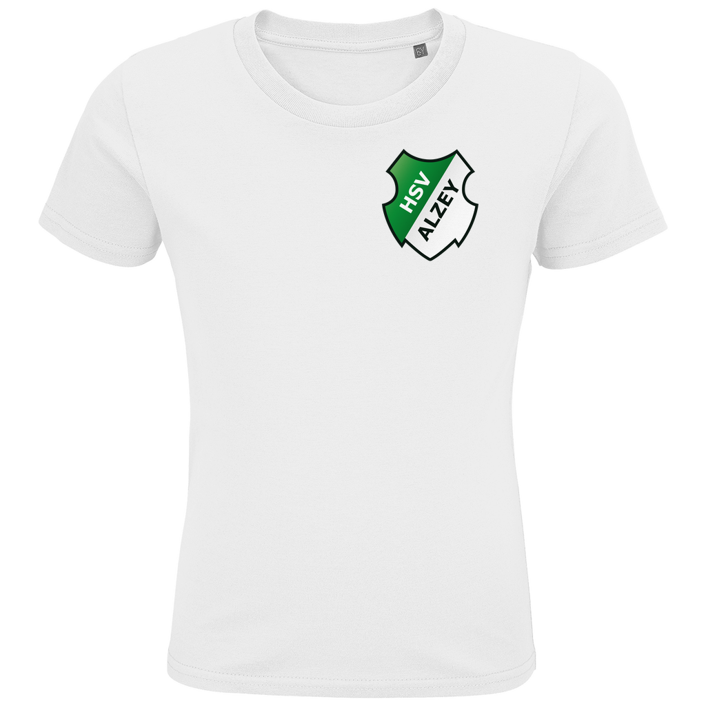 Kinder Premium Bio T-Shirt HSV Alzey Wappen + Rabatt