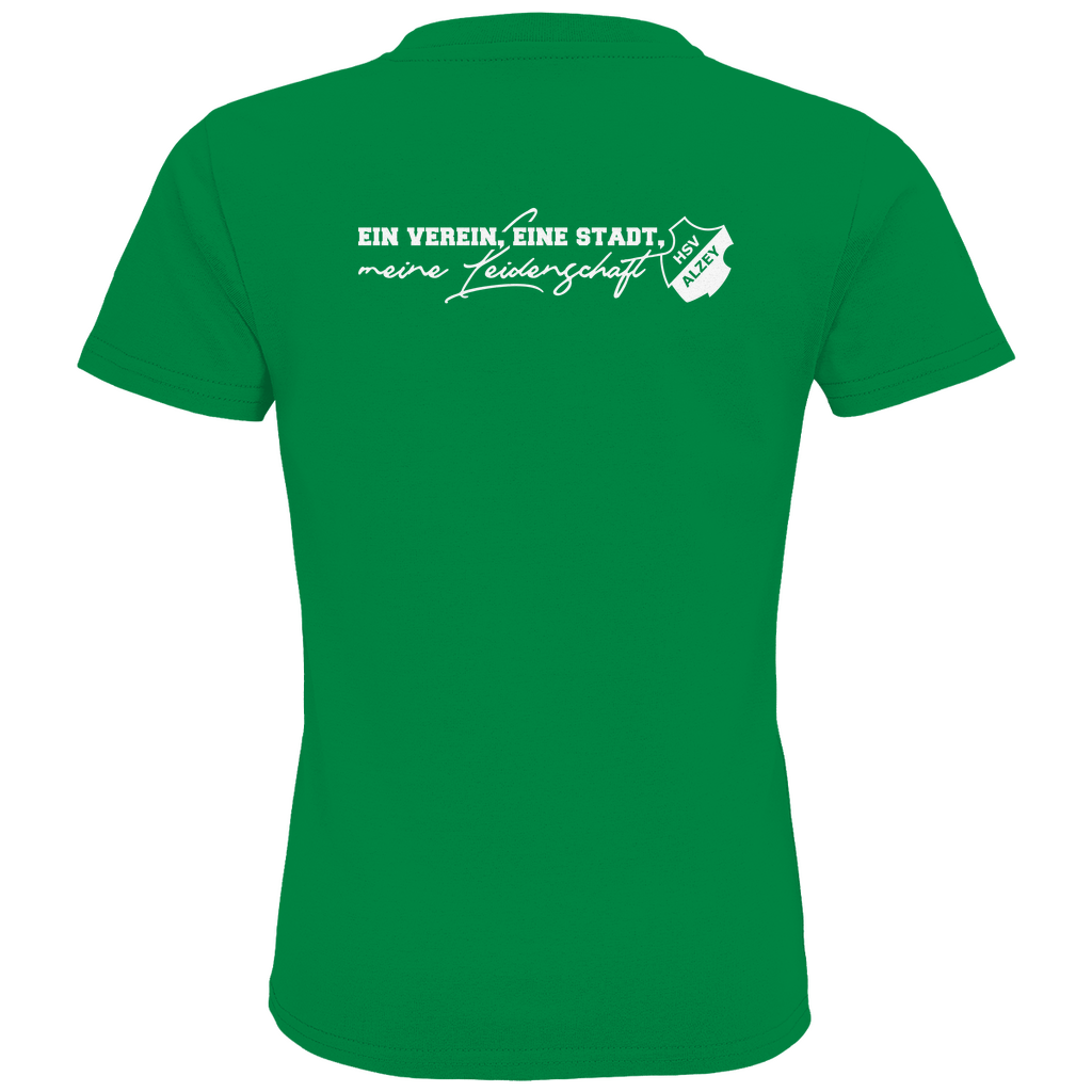 Kinder Premium Bio T-Shirt HSV Alzey Wappen