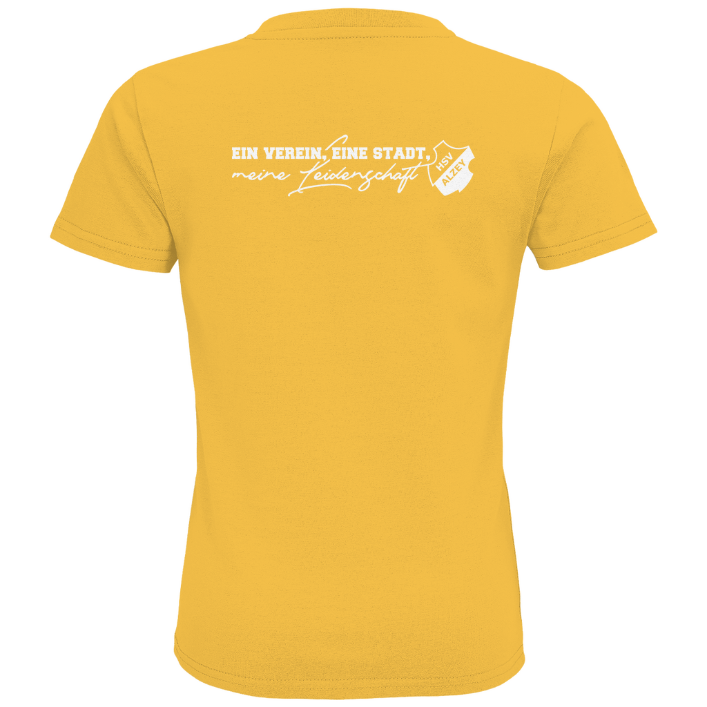 Kinder Premium Bio T-Shirt HSV Alzey Wappen
