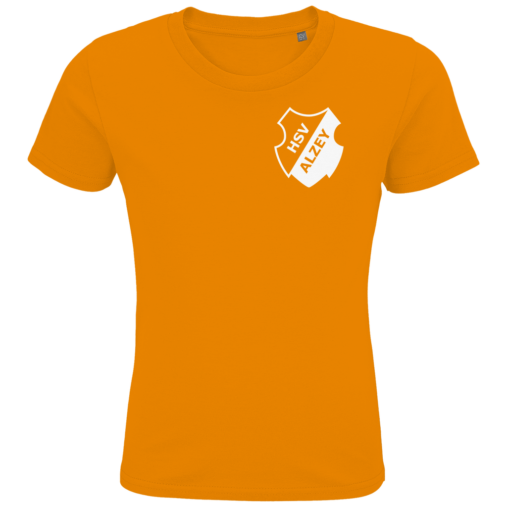 Kinder Premium Bio T-Shirt HSV Alzey Wappen