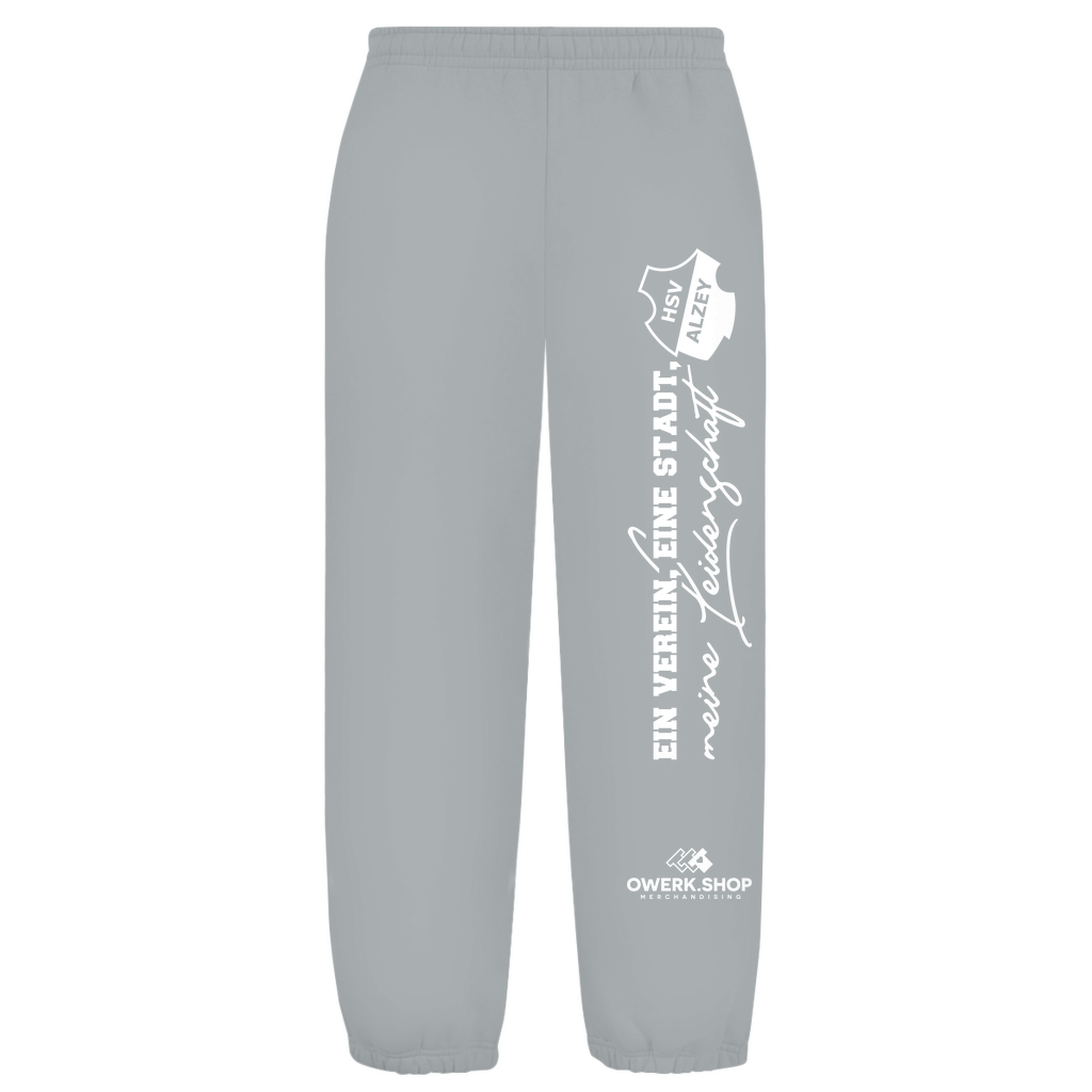 Oversize Fluffy Sweatpants Sweatpants HSV Wappen + Rabatt