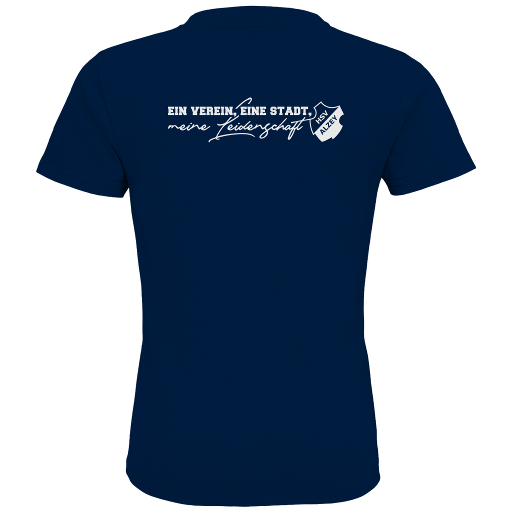 Kinder Premium Bio T-Shirt HSV Alzey Wappen