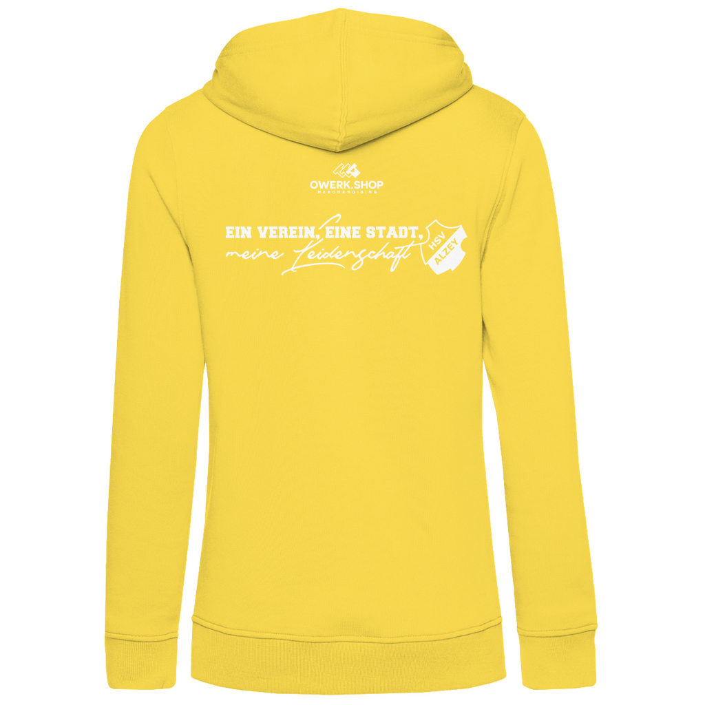 Damen Premium Bio Hoodie HSV Alzey + Rabatt