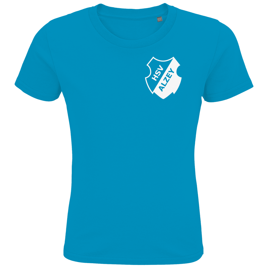 Kinder Premium Bio T-Shirt HSV Alzey Wappen + Rabatt