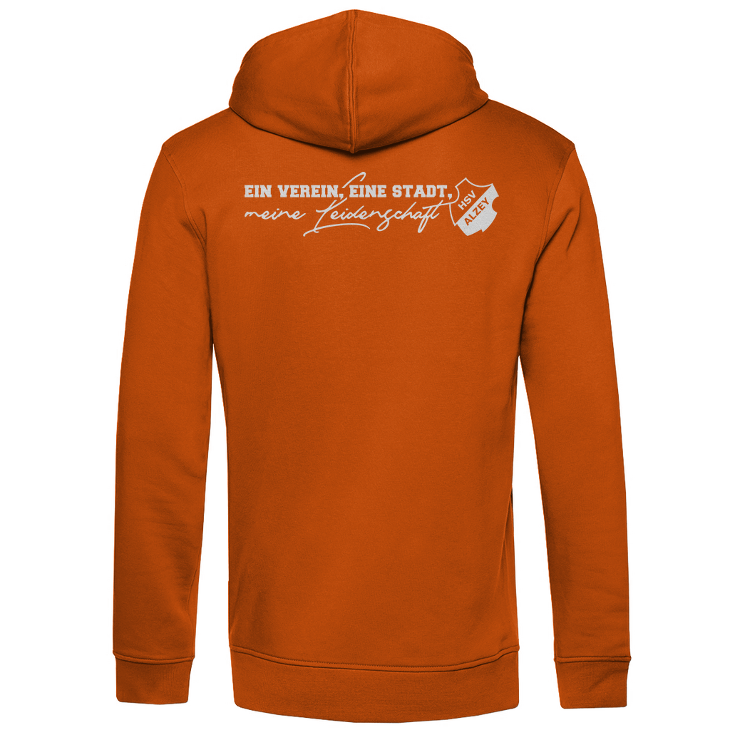 Herren Premium Bio Hoodie HSV Alzey Wappen