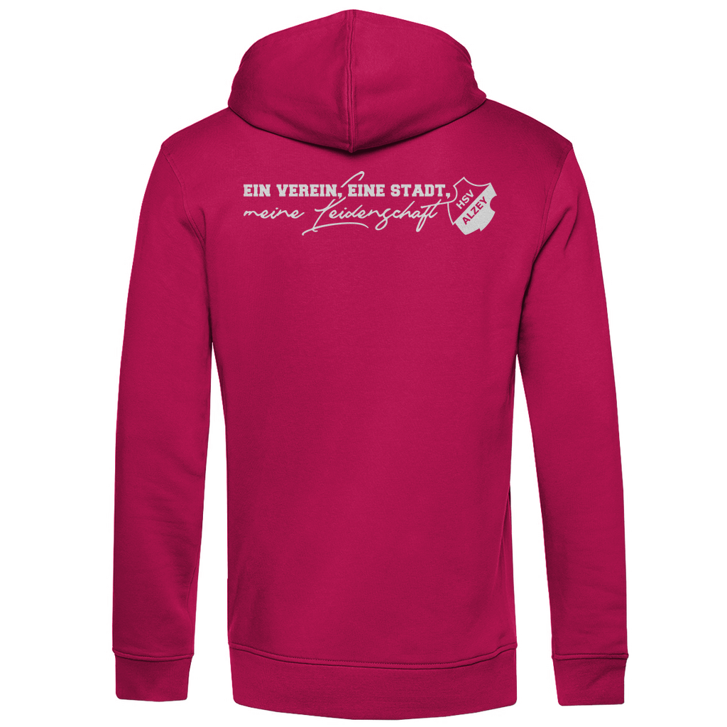 Herren Premium Bio Hoodie HSV Alzey Wappen