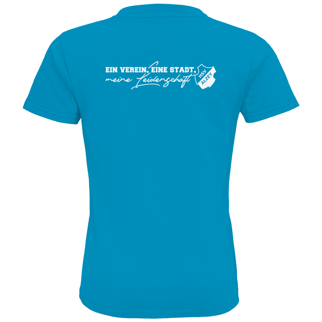 Kinder Premium Bio T-Shirt HSV Alzey Wappen