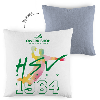 Kopfkissen zweifarbig HSV Alzey 1964 + Rabatt