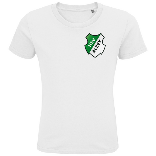 Kinder Premium Bio T-Shirt HSV Alzey Wappen