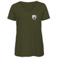 Damen Premium Bio V-Neck T-Shirt IG Therapeutisches Reiten
