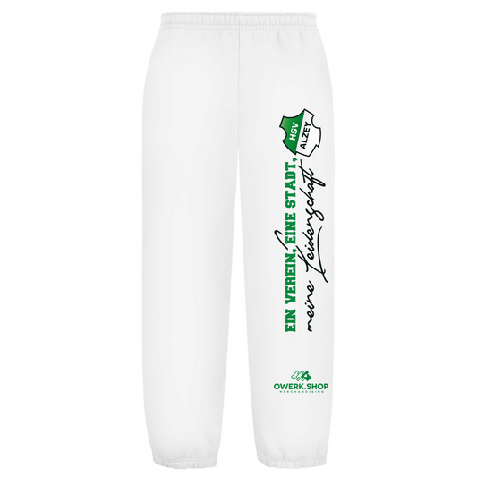 Oversize Fluffy Sweatpants Sweatpants HSV Wappen + Rabatt